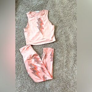 2 piece workout set.